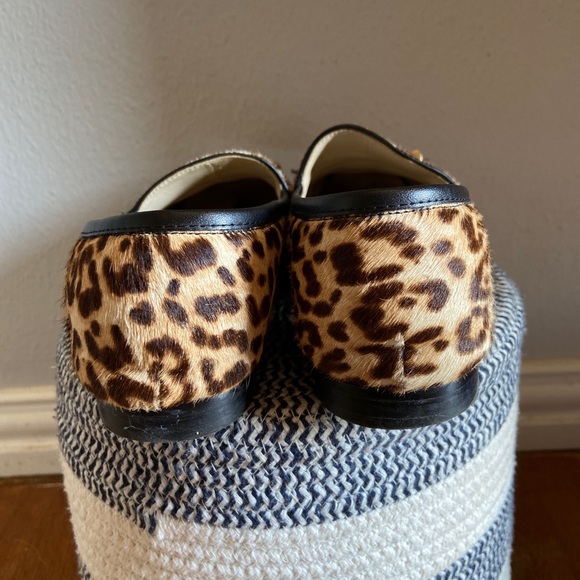 Sam Edelman Leopard print calf hair loafers - Picture 6 of 8